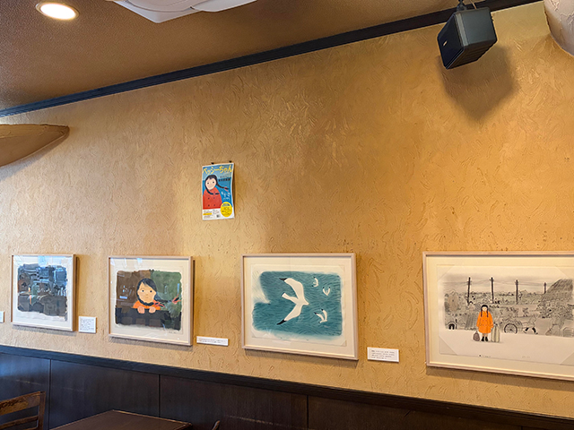 石川えりこ　「ベッシーちゃん」（アリス館）原画展